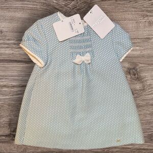 Mayoral Blue and White Kids Dress